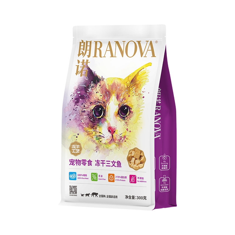 ��ŵ��RANOVA������������300g ���ﶳ��ʳƷ��ʳ è������ʳ