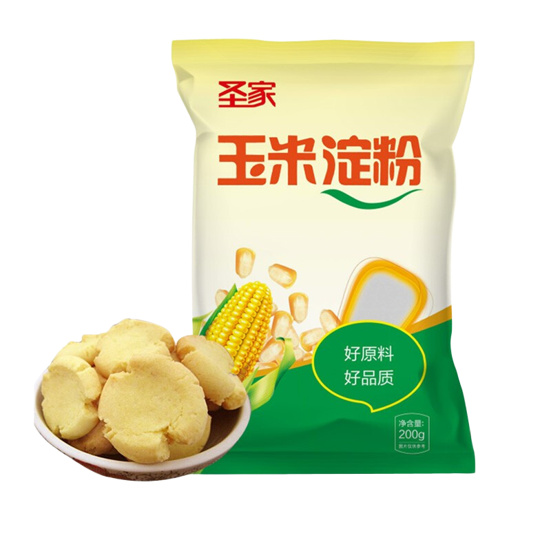 圣家玉米淀粉 烘焙烹调勾芡生粉粟粉蛋糕饼干西点用 1袋