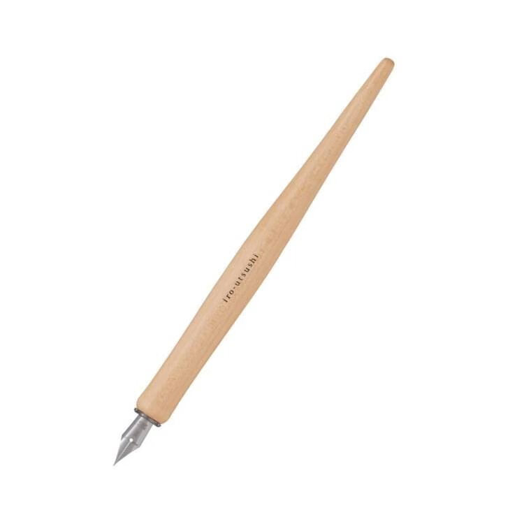 百乐蘸水笔现货日本23年钢笔大赏pilot透明杆钢笔式原木 枫木Ｍ尖 其它 明尖