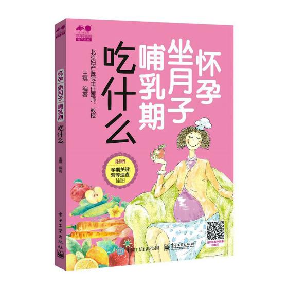 怀孕 坐月子 哺乳期吃什么 孕产/胎教 王琪 电子工业出版社 9787121344558