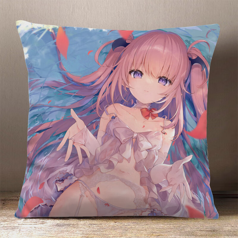 宅男睡觉长条动漫抱枕 小魅魔露露姆抱枕周边毛玉牛乳小魅魔动漫萝莉