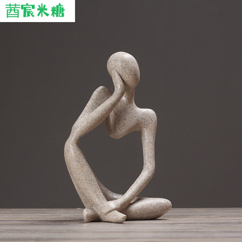 雕塑艺术品现代抽象人物雕塑摆件大型落地酒店过道艺术品样板间售楼处