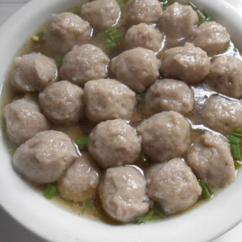 虎钢馋正宗宁都肉丸赣南特产客家猪肉丸手工肉撮石城蒸肉圆新鲜现做