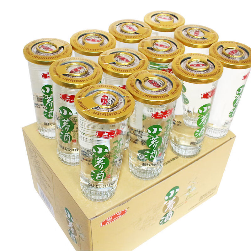 小乔酒 45ml*6   /12杯 云南南中小荞酒口杯荞酒杯装 42度固液法白酒