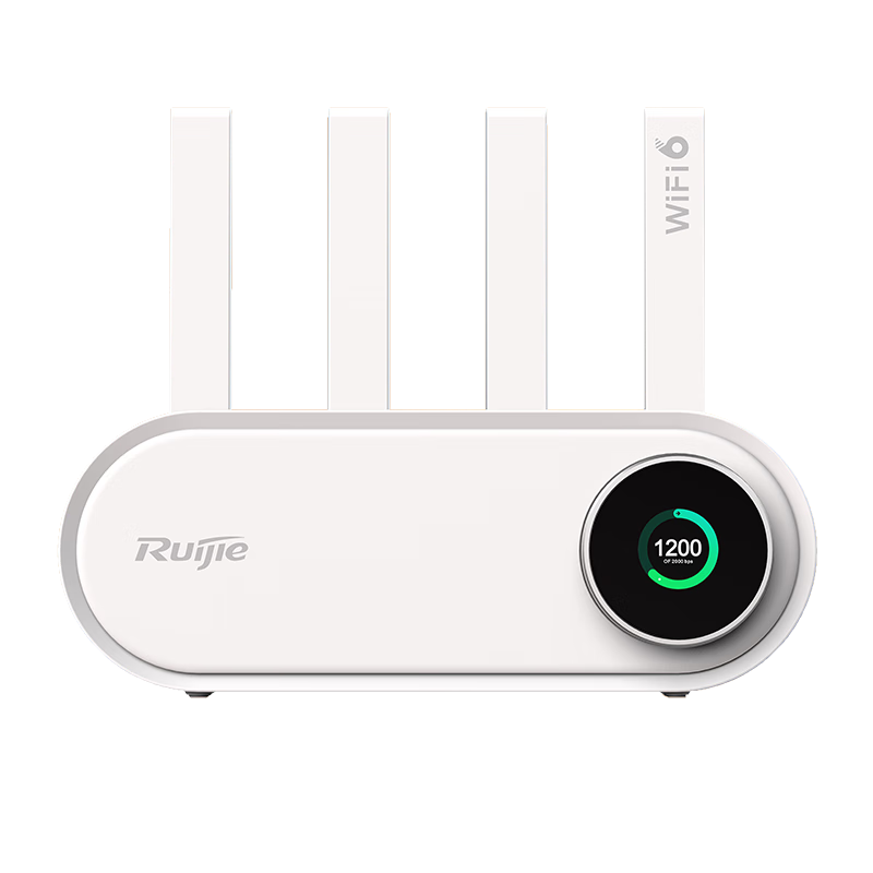 Ruijie 锐捷 家用无线路由器千兆WiFi6穿墙王 5G双频 Mesh组网/儿童健康上网/网课管理 X30PRO