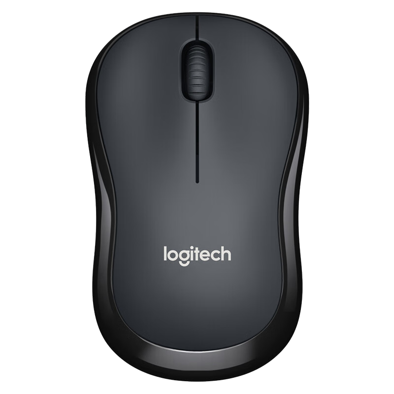 logitech 罗技 M220 2.4G无线鼠标 1000DPI 黑灰色