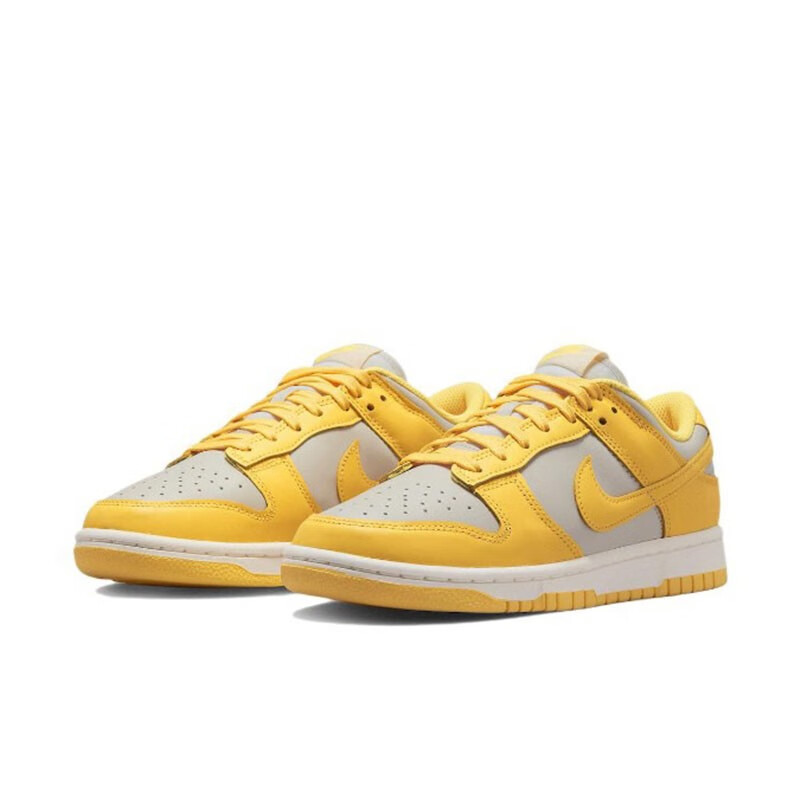 耐克(nike)dunk low 女子低帮休闲滑板鞋 ck6654 黄灰dd1503-002 36