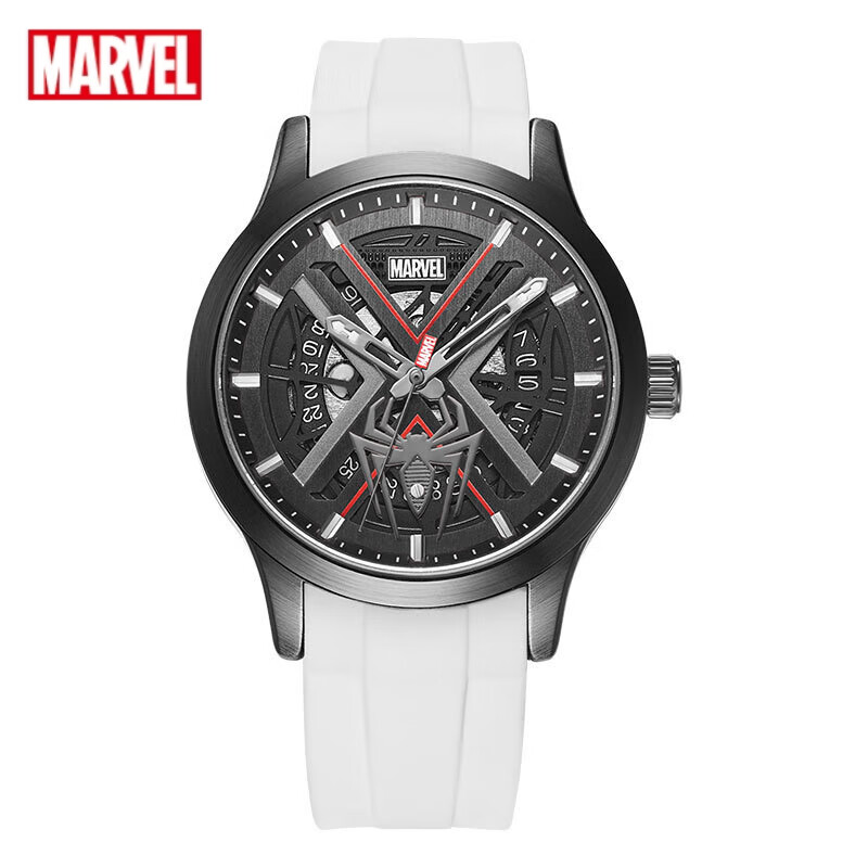 漫威(marvel)迪士尼漫威手表男自动机械手表蜘蛛侠初高中学生夜光防水