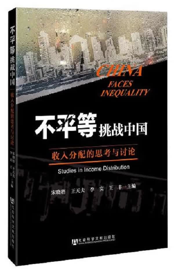 不平等挑战中国收入分配的思考与讨论 宋晓梧等主编