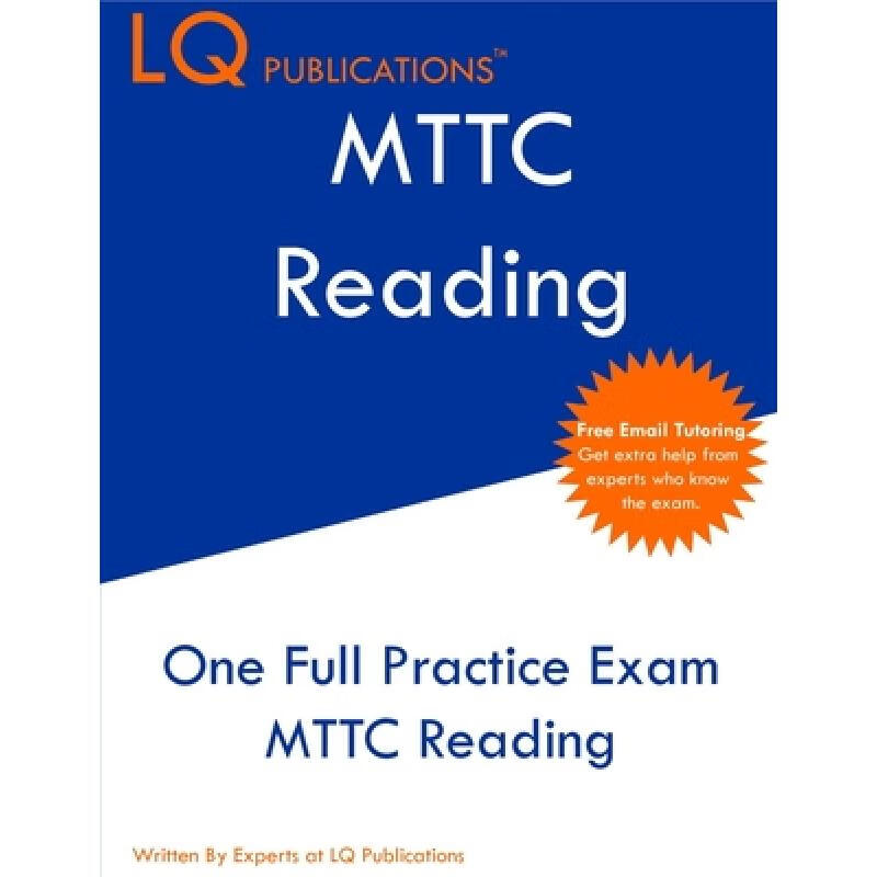 预订 mttc reading: one full practice exam - free .