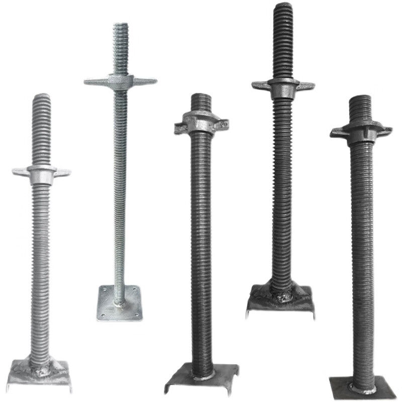 建筑顶托支撑脚手架配件螺母实心空心顶丝调节器油托底托顶丝丝杠定做