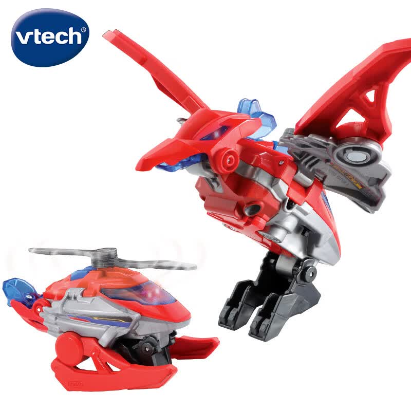伟易达（Vtech）儿童变形玩具 恐龙神兵小将翼龙 变侦察直升机飞机3-8岁 男孩礼物使用感如何?