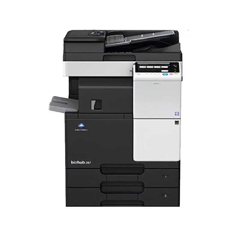 konica minolta 柯尼卡美能达 bizhub 287 a3黑白复合机 一体机(双