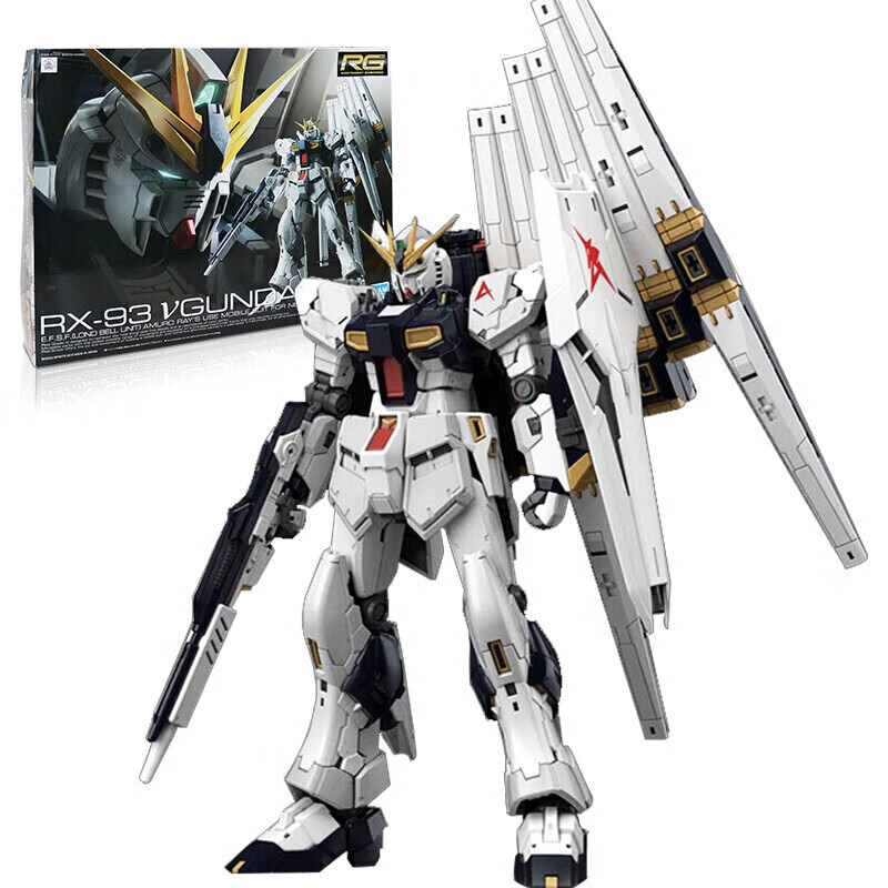 万代(bandai)高达 敢达 模型手办gundam 拼插拼装模型rg高达玩具男孩
