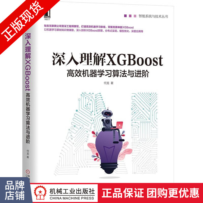 现货包邮 深入理解XGBoost：高效机器学习算法与进阶 何龙 智能系统|8065617