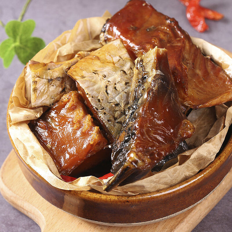 腊鱼大草鱼块湖南特产干货腊味鱼干湖北风干烟熏咸鱼腊肉 农家腊鱼1斤
