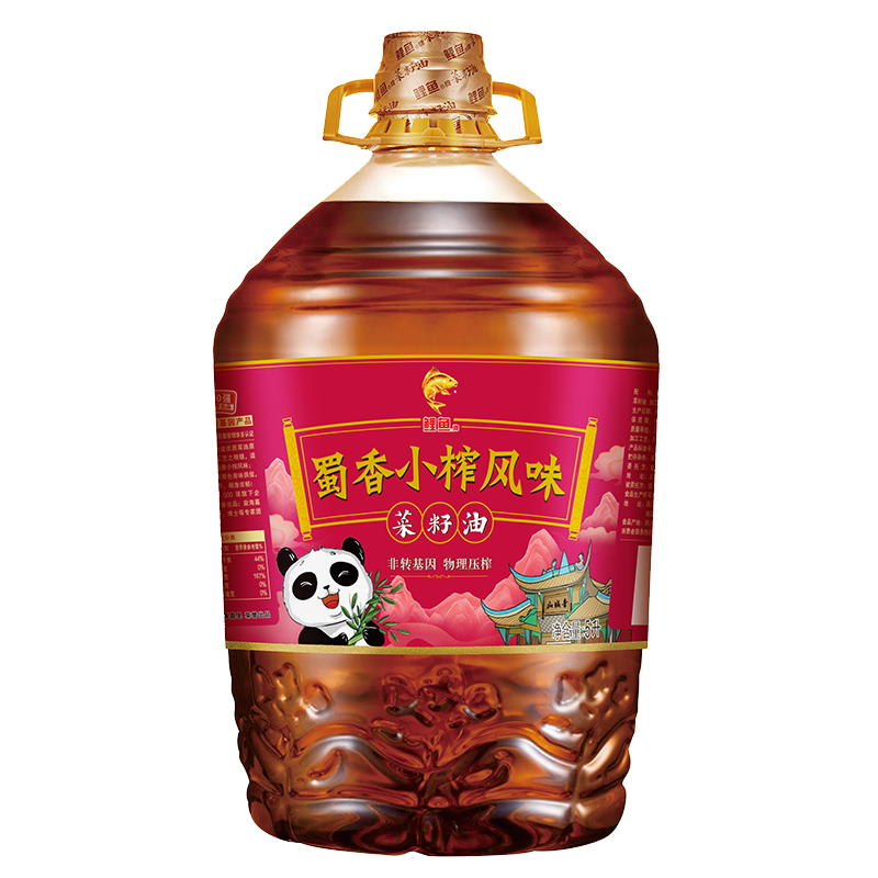 鲤鱼牌非转基因物理压榨蜀香小榨风味菜籽油价格走势及售卖情况|食用油历史价格查询