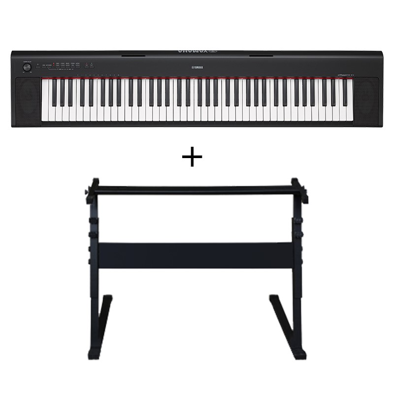 YAMAHA/雅马哈 雅马哈智能电子琴NP-12初学演奏61键/76键盘电子琴32NP12 NP32黑色官方标配（76键）+全套配件
