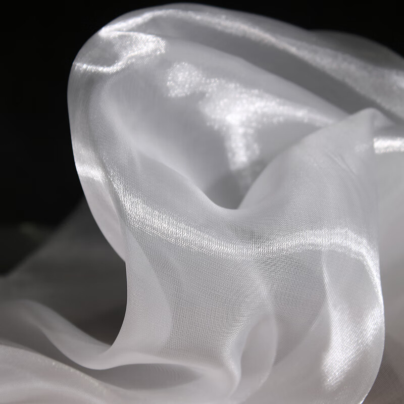 莎庭(sartill)水光纱布料 水光纱液态高亮光神仙布料