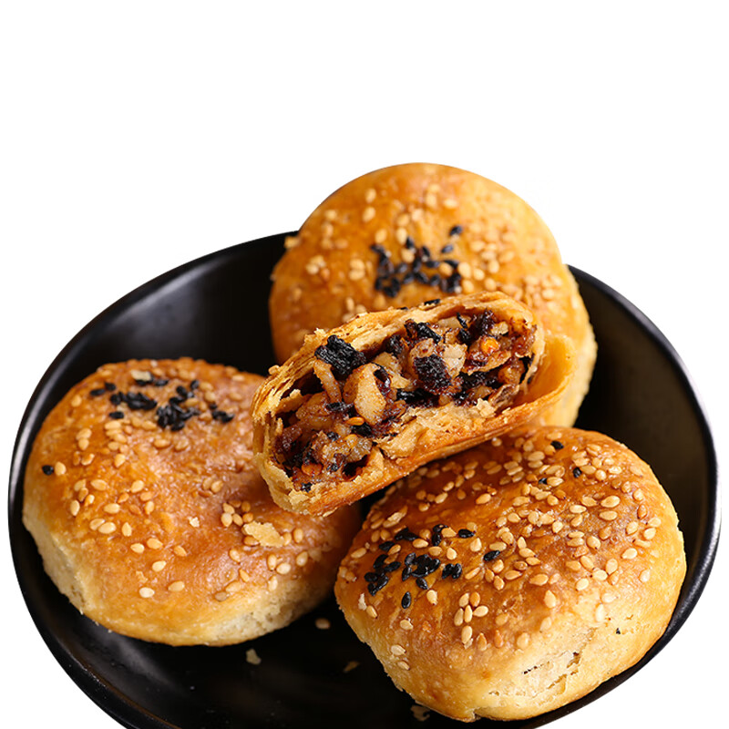手工金华酥饼梅干菜肉大个烧饼特产零食糕点吃货网红休闲小吃 大酥饼