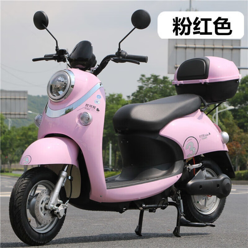 智询全新小龟王电动车60男女双人小绵羊电瓶车电摩成人72电动摩托车