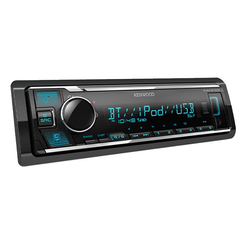 建伍车载cd机 kmm-bt408 汽车音响主机改装主机汽车cd机305升级款