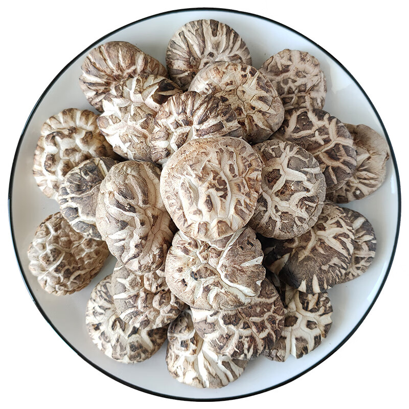 小花菇干货香菇冬菇蘑菇食材菌类特产椴木花姑干商用500g