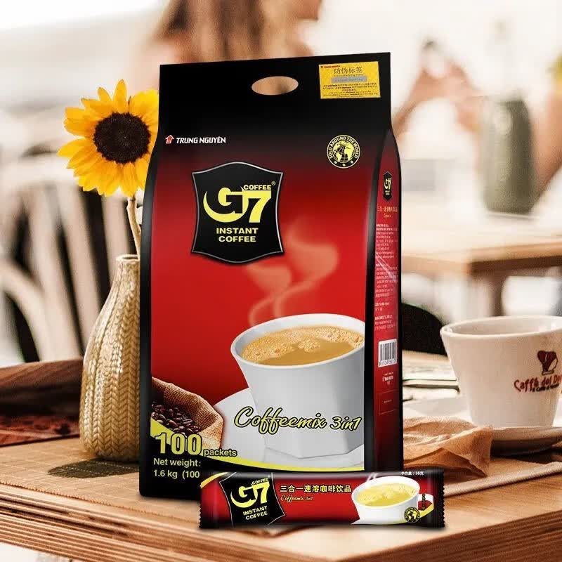 G7 COFFEE越南进口中原G7三合一速溶咖啡1600g (16gx100条）原味醇厚国际版 G71600g怎么样,好用不?