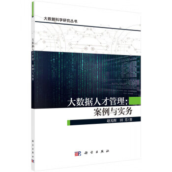 大数据人才管理：案例与实务【正版图书】