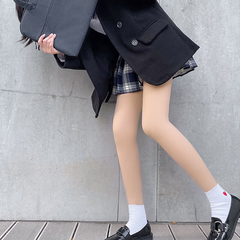 浮澪光腿神器女秋冬加绒打底裤外穿美腿显瘦裸感自然加厚保暖连裤袜