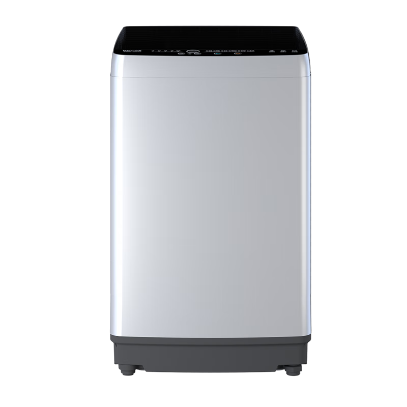 康佳 8KG大容量全自动波轮小型洗衣机 宿舍租房神器 超薄洗衣机 桶风干自清洁 一键脱水KB80-J201N