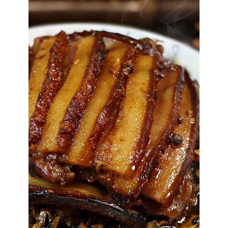 虎钢馋香辣爆炒盐菜四川特产下饭菜烧白回锅肉咸菜梅干菜230g 老妈盐