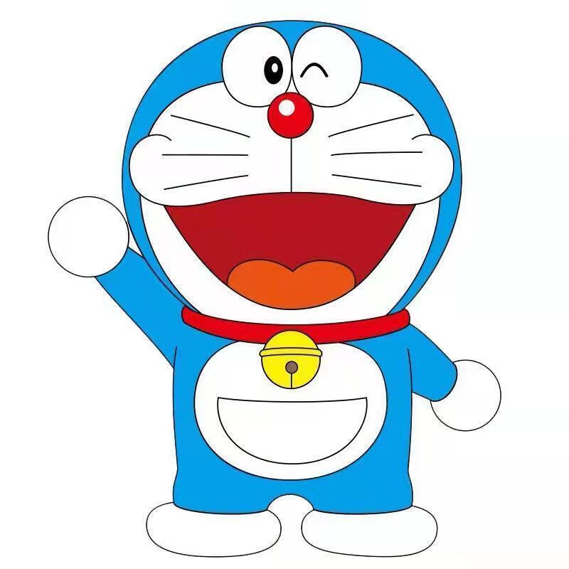 哆啦a梦车贴可爱卡通叮当猫车门个性摩托划痕遮挡装饰贴 哆啦a梦左边