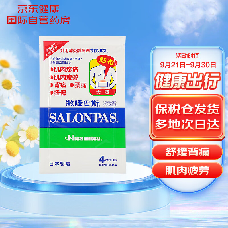 撒隆巴斯海外用药：价格历史走势与销量趋势分析