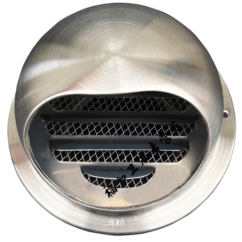 惠利得304加厚不锈钢室外墙风帽风罩排风管罩油烟机换气扇出风口 薄款