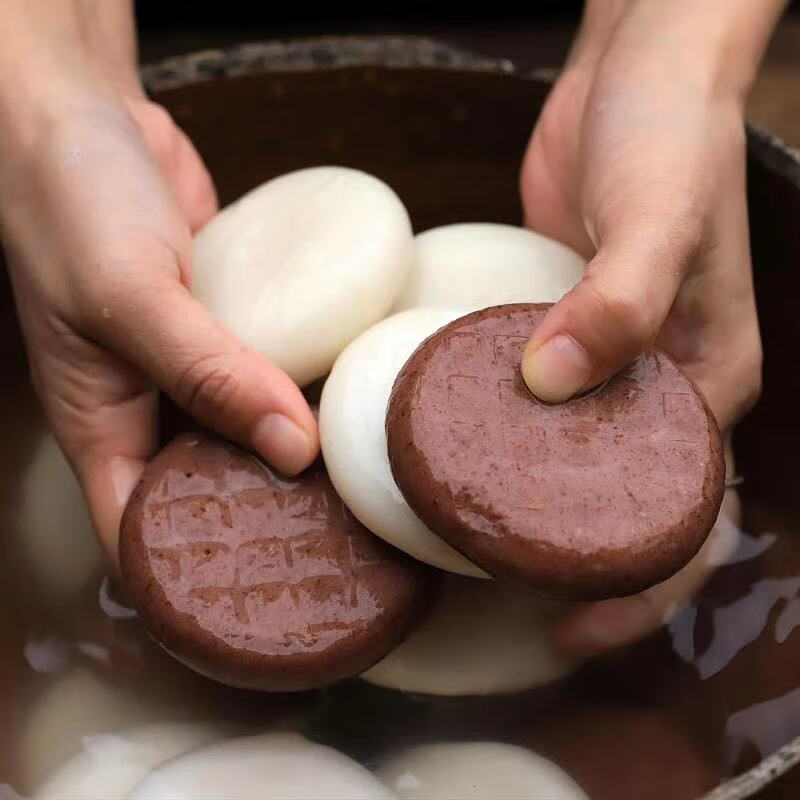 寒宁湖南特产常德年粑粑小吃高粱粑粑点心大米粑粑美食年糕点 大米年