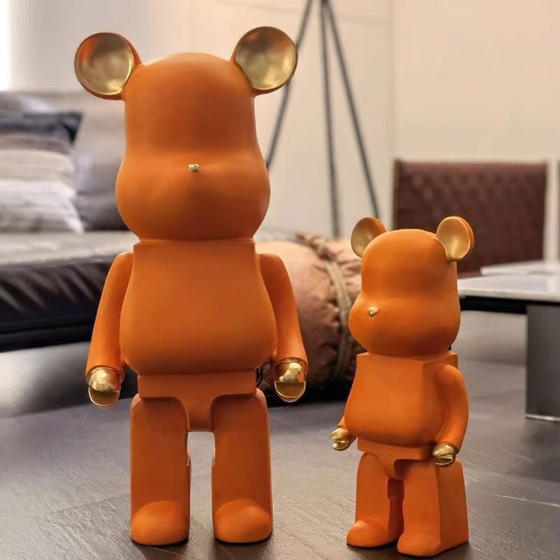 源如盈网红暴力熊大摆件大型落地卡通装饰礼品客厅软