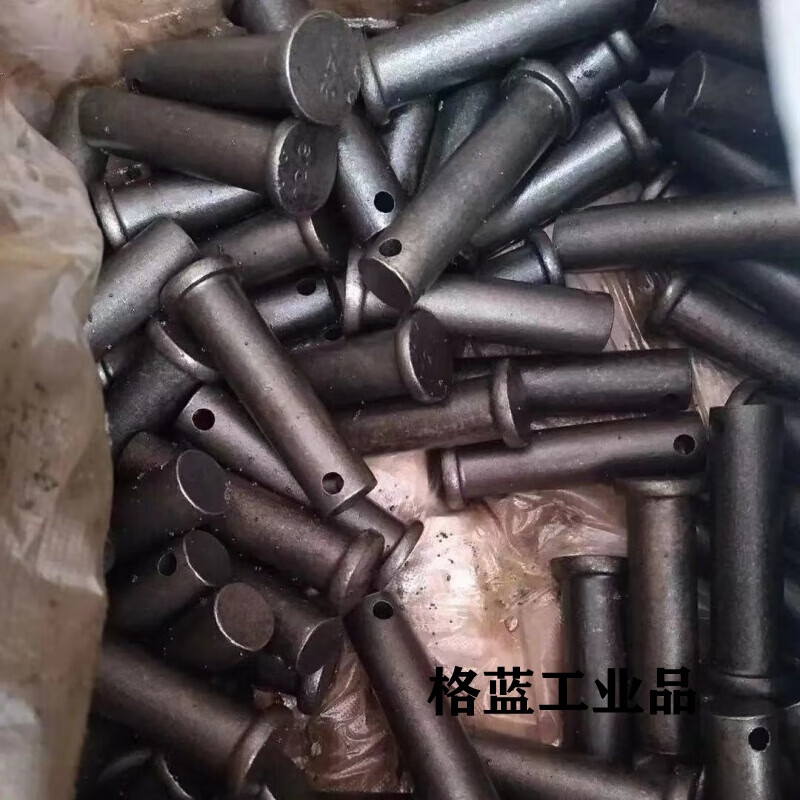 农机配件秸秆还田机刀片玉米收割机灭茬机粉碎机赵县开元刀片销轴 20x