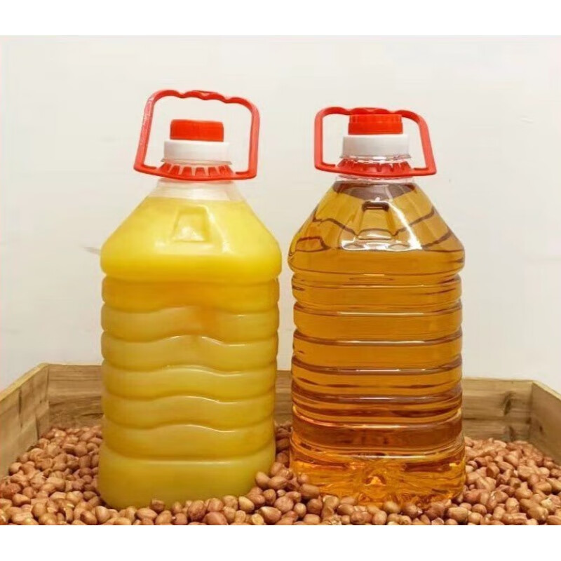 鹿色压榨花生油农自榨新榨食用油 10斤【5斤2桶分开装同时发】 5斤