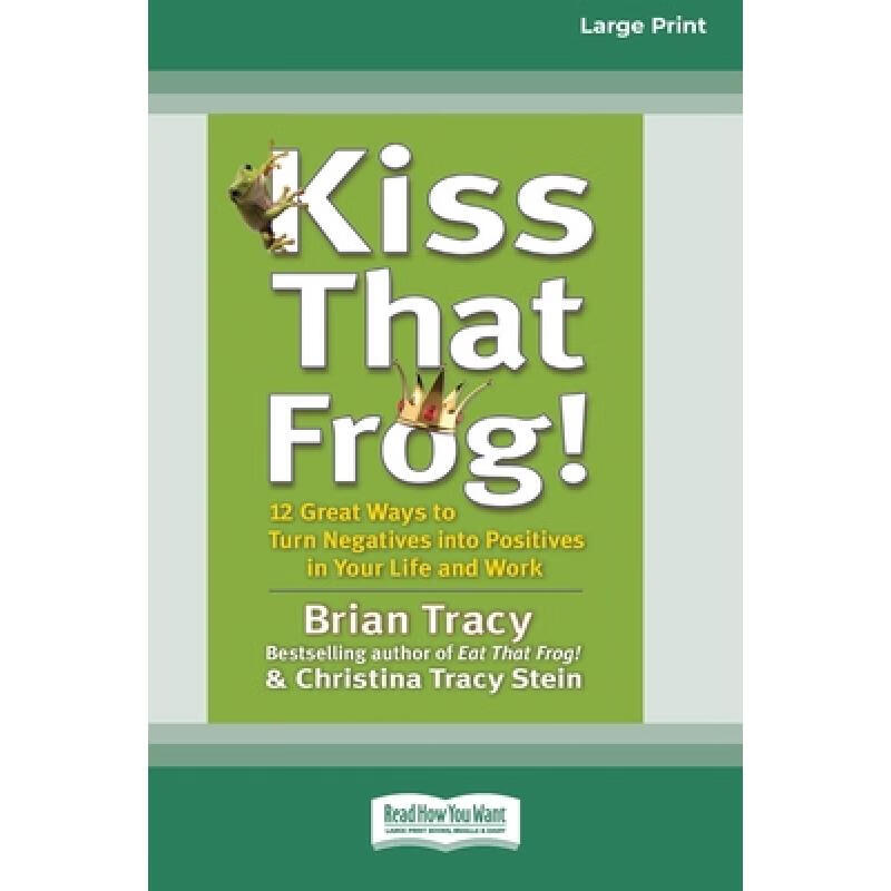 预订 kiss that frog! (16pt large print edition)