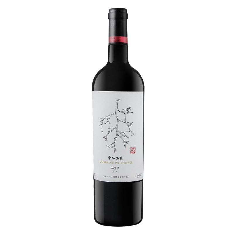 DOMAINE PU SHANG 蒲尚酒庄 贺兰山东麓马瑟兰干红葡萄酒 2019年 750ml