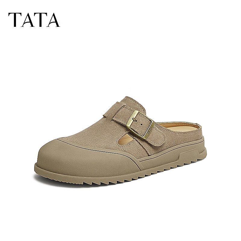 TATA复古包头拖鞋