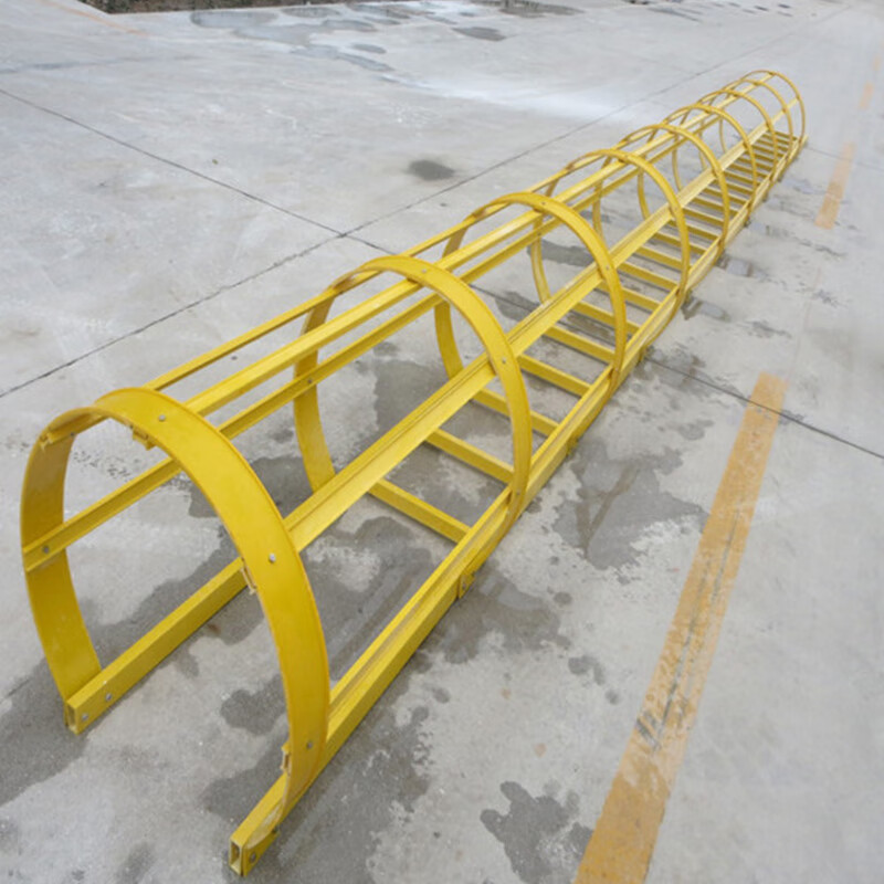 玻璃钢爬梯护笼消防深井绝缘梯子工地施工检修梯家用安全梯耐腐蚀