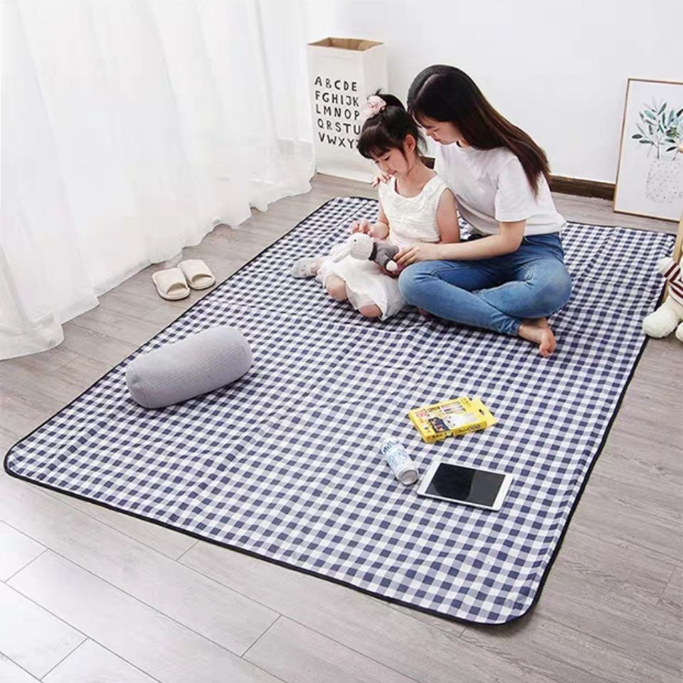 【工厂直发】【网红格子】户外野餐垫春游防潮垫格子野餐布便携草坪