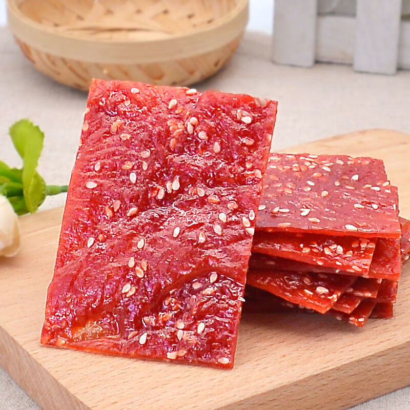 手撕猪肉脯干肉铺靖江特产蜜汁味独立装散装休闲小零食大礼包 混合味