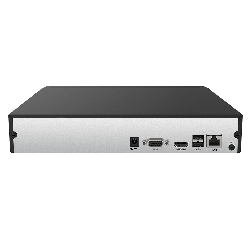 HIKVISION海康威视 硬盘录像机监控主机NVR4路高清单盘位支持6T硬盘手机远程DS-7804N-F1