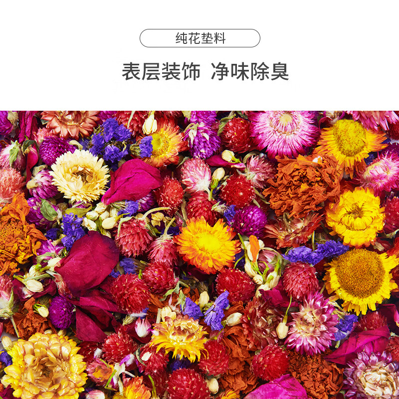 仓鼠除臭垫料夏天木屑窝笼子造景装饰品金丝熊用品 升级版纯花花200g