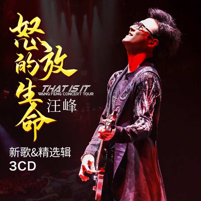 山头林村汪峰CD专辑摇滚音乐流行歌曲无损黑胶唱片汽车载cd光盘碟片车用 盘碟片车用