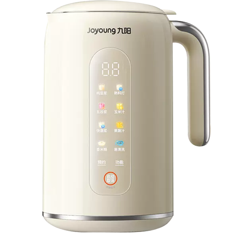 Joyoung 九阳 破壁机0.8-1L豆浆机 IMD彩屏 预约时间3-4人食家用多功能料理机榨汁机
