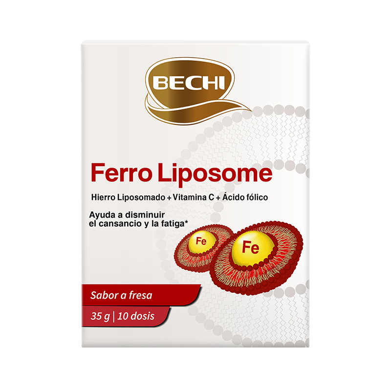 bechi 微囊脂质铁复合维生素冲剂元素高草莓味生血剂孕妇宝妈可用 10